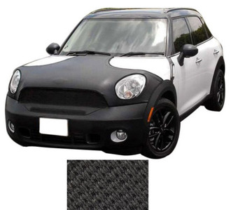 Colgan Custom BF3228CF Car Bra - Carbon Fiber, Vinyl, 2-Piece