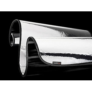 Weathertech TS0001 Sun Shade - Reflective Silver, Reflective Film, Direct Fit