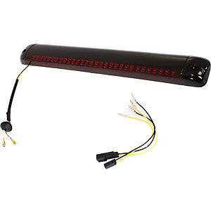 Replacement REPG730401 Third Brake Light - Clear & Red Lens, Roof-mount, 00-04 Models w/Barn Doors, 92-99 All models