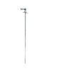 Bullet and universal joint on a 20-inch hex rod for roll-up hurricane shutter cranks