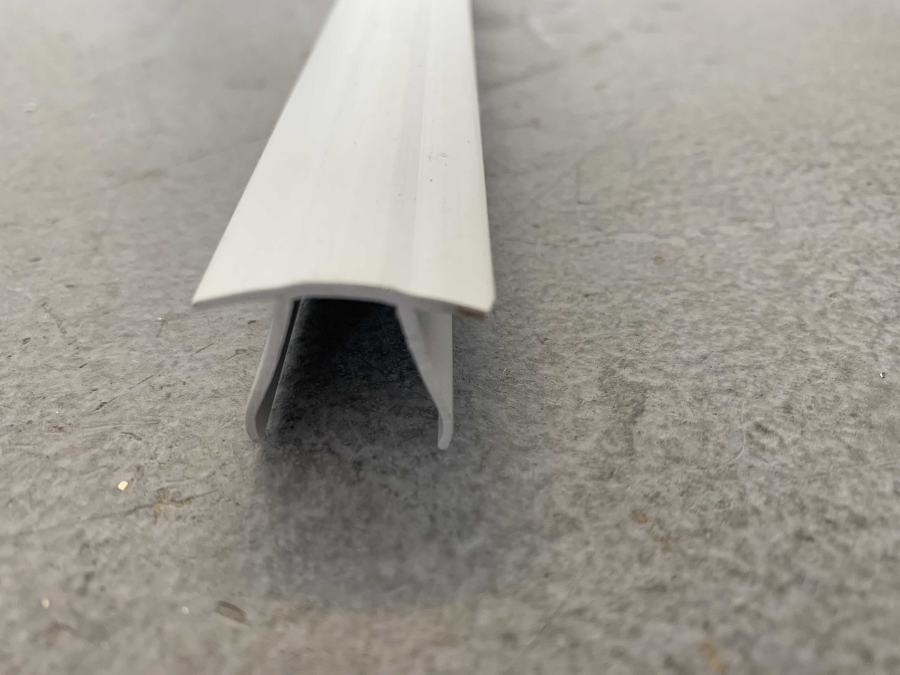 Accordion Shutter Vinyl Track Insert Keeps Dirt Out!