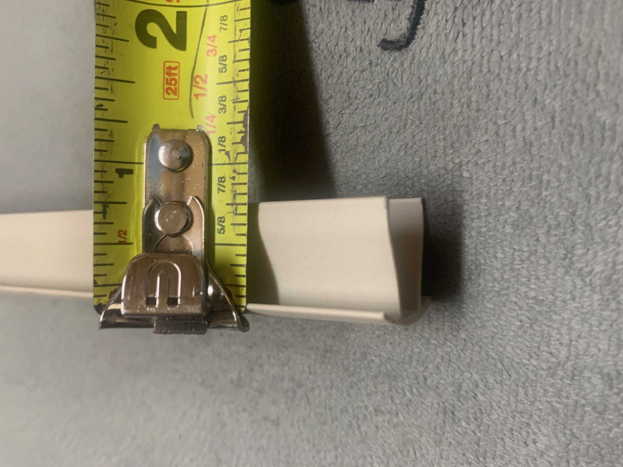 Accordion Shutter Vinyl Track Insert Keeps Dirt Out!