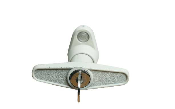 HV T-Handle Lock for Accordion Hurricane Shutters