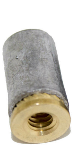Machine Set Screw Anchors for 1/4 Combo Screws lead insert