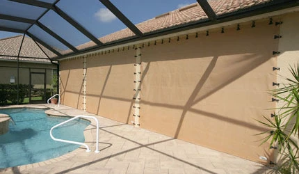 AstroGuard hurricane fabric screens