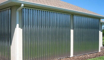 Hurricane storm panels for windows and doors