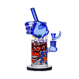 Cheech Glass 11" The Dude Water Pipe With Vape Stand CHE-330 Cheech Glass 11" The Dude Water Pipe With Vape Stand CHE-330
