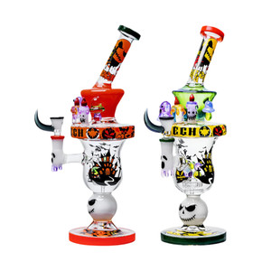 Cheech Glass 14" Get Spook'd Water Pipe Cheech Glass 14" Get Spook'd Water Pipe