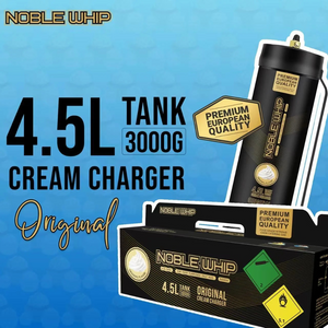 Noble Whip Cream Charger 4.5L Tank 3000g Noble Whip Cream Charger 4.5L Tank 3000g