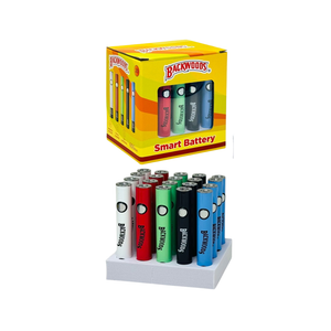 Backwoods 510 Smart Battery 650mah 20ct Display Backwoods 510 Smart Battery 650mah 20ct Display