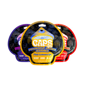 Caps Psychedelic Amanita Mushroom Gummies By Good Morels Caps Psychedelic Amanita Mushroom Gummies By Good Morels