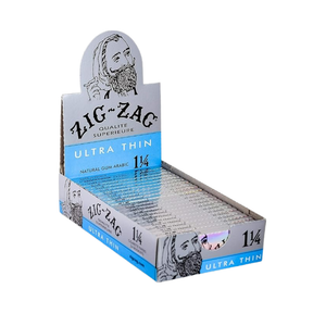 Zig Zag Ultra Thin 1 1/4 Rolling Papers (Pack of 24) Zig Zag Ultra Thin 1 1/4 Rolling Papers (Pack of 24)