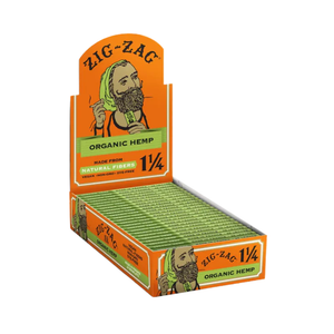 Zig Zag Organic Hemp 1 1/4 Papers (Pack of 24) Zig Zag Organic Hemp 1 1/4 Papers (Pack of 24)