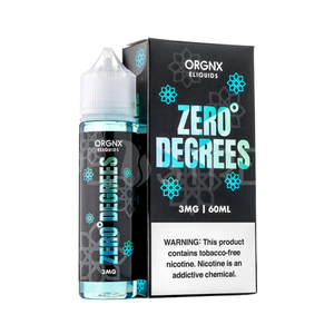 Zero Degrees Orgnx E-liquid 60ml Zero Degrees Orgnx E-liquid 60ml