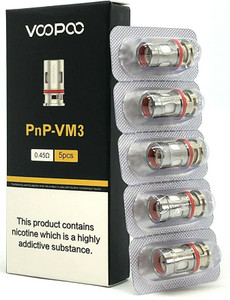 Voopoo PnP VM3 0.45ohm Coils - Pack of 5