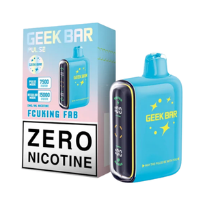 Geek Bar Pulse Zero Nicotine 15k Puffs Disposable Vape Geek Bar Pulse Zero Nicotine 15k Puffs Disposable Vape