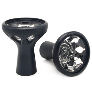 Hookah Head - Silicone/Glass