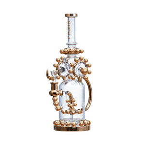 Juicy J 14” Golden Trip Water Pipe JJ-299 Juicy J 14” Golden Trip Water Pipe JJ-299