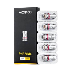 Voopoo PnP VM4 0.6ohm Coils - Pack of 5 Voopoo PnP VM4 0.6ohm Coils - Pack of 5