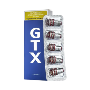 Vaporesso GTX Mesh Replacement Coil 0.6ohm - (5 pack) Vaporesso GTX Mesh Replacement Coil 0.6ohm - (5 pack)