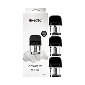 Smok Novo 3 Pod Mesh 0.8ohm - Pack of 3 Smok Novo 3 Pod Mesh 0.8ohm - Pack of 3