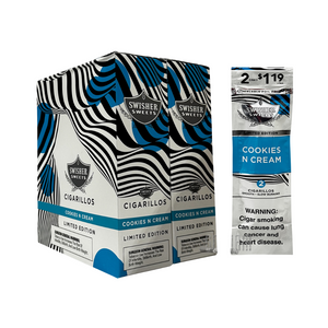 Swisher Sweets Cigarillos Cookies & Cream 15/2ct Swisher Sweets Cigarillos Cookies & Cream 15/2ct