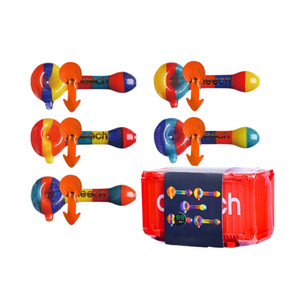 Cheech Glass 4.5" Rasta Color Container Hand Pipe - Assorted Color Cheech Glass 4.5" Rasta Color Container Hand Pipe - Assorted Color