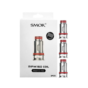 Smok Rpm160 0.15ohm Replacement Mesh Coils 3pcs Smok Rpm160 0.15ohm Replacement Mesh Coils 3pcs