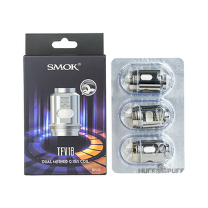 Smok TFV18 Dual Mesh 0.15 Coil 3pc Smok TFV18 Dual Mesh 0.15 Coil 3pc
