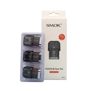 Smok Novo 2 Clear Pod System Kit 0.8ohm 3Pcs Smok Novo 2 Clear Pod System Kit 0.8ohm 3Pcs