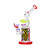 Cheech Glass 12" Ted Up Water Pipe CHE-332 Cheech Glass 12" Ted Up Water Pipe CHE-332