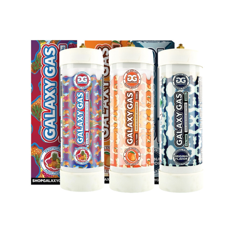 Galaxy Gas Food And Beverage Additive N20 2000G 3.3L Tank Galaxy Gas Food And Beverage Additive N20 2000G 3.3L Tank