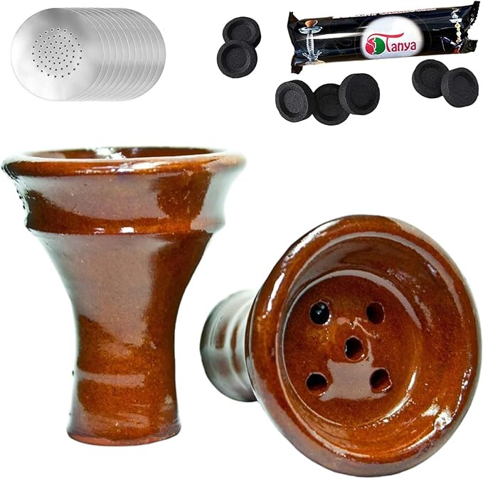 Egyptian Clay Hookah Bowl Large Size