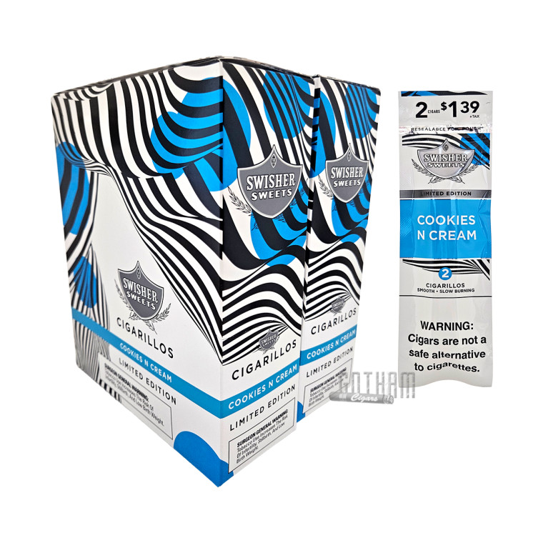Swisher Sweets Cigarillos Cookies & Cream 15/2ct