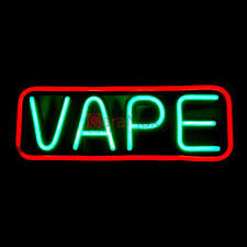 LED Vape Sign Board