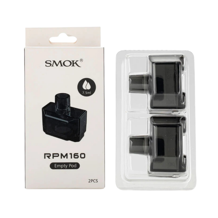 Smok Rpm160 Empty Replacement Pod 7.5ml 2pcs Smok Rpm160 Empty Replacement Pod 7.5ml 2pcs