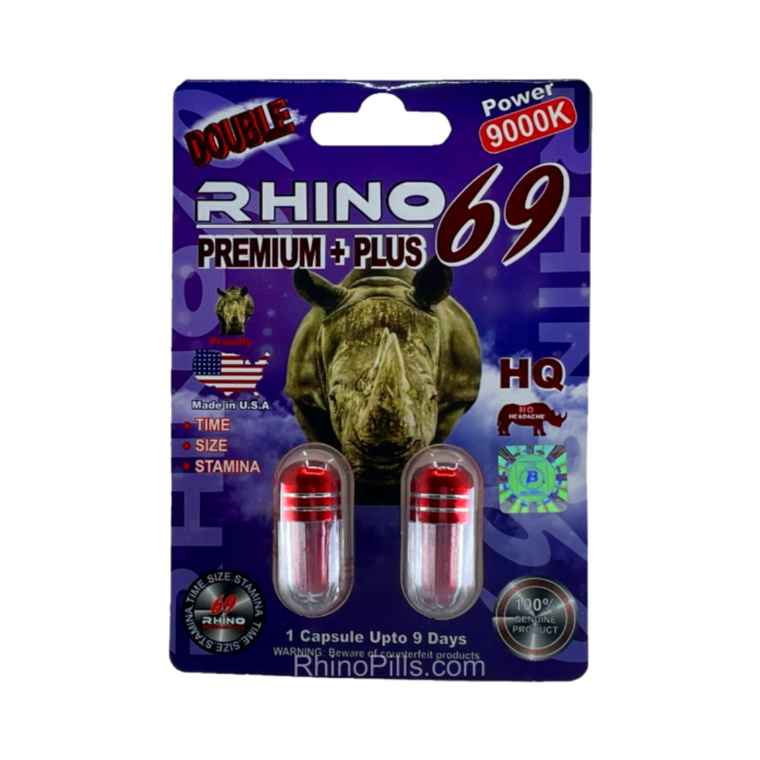 Rhino 69 9000k Premium Plus Male Sexual Enhancer Pills (2 ct) Rhino 69 9000k Premium Plus Male Sexual Enhancer Pills (2 ct)