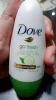 Dove Deodorant Roll On Go Fresh Cucumber And Green Tea, 40ml