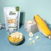 Oh Ma Grain Popped Rice Crackers Roasted Corn, 50gr