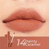 Wardah Lip Cream Colorfit Velvet Matte 14 Dainty Caramel, 4 gr