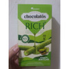 Chocolatos Coated Wafer Roll Rich Smooth Matcha, 54gr
