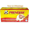 Prendjak Teh Celup Wangi - Black Tea with Rose Aroma 25-ct, 50 Gram 