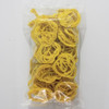 Kerupuk Mie Kuning kering (Mentah) - Yellow Noodle Crackers  80 gr