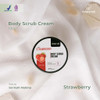 Denara Bali Body Scrub Cream Strawberry, 100gr