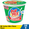 Pop Mie Instant Cup Mini Rasa Baso - Baso Flavor Instant Noodles, 38gr