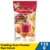 Nutrijell Pudding Susu Rasa Red Velvet - Nutrijell Red Velvet Flavored Milk Pudding, 110gr