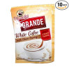 Kapal Api Grande White Coffee with Choco Topping , 20 Gram (10 Sachets)