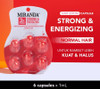Miranda Hair Serum Strong & Energizing, 5 Blister (@ 6 Capsules)
