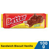 Better Sandwich Biscuit Vanilla, 100gr