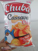 Chuba Keripik Singkong Rasa Sambal Balado (Cassava Chips with Chili Balado Flavor), 125gr